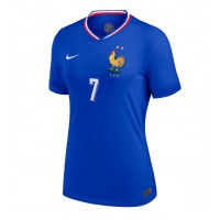 Camiseta Francia Antoine Griezmann #7 Primera Equipación Replica Eurocopa 2024 para mujer mangas cortas